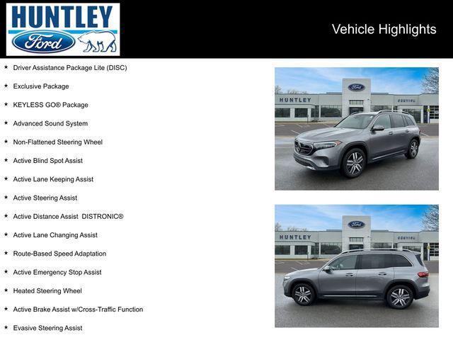 used 2023 Mercedes-Benz EQB 300 car, priced at $29,888