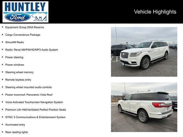 used 2021 Lincoln Navigator car, priced at $49,888