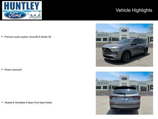 used 2022 Acura MDX car, priced at $37,972