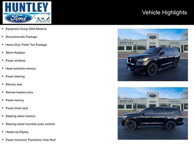 used 2023 Lincoln Navigator car, priced at $62,772