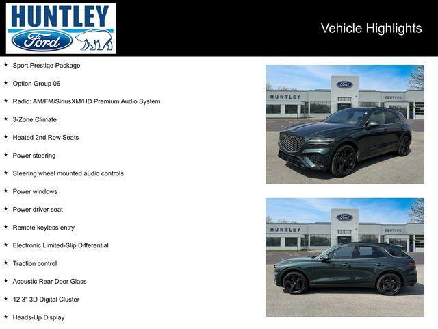 used 2022 Genesis GV70 car, priced at $34,888