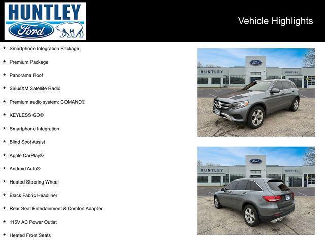 used 2018 Mercedes-Benz GLC 300 car, priced at $19,772