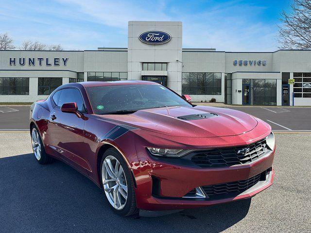 used 2021 Chevrolet Camaro car, priced at $32,372