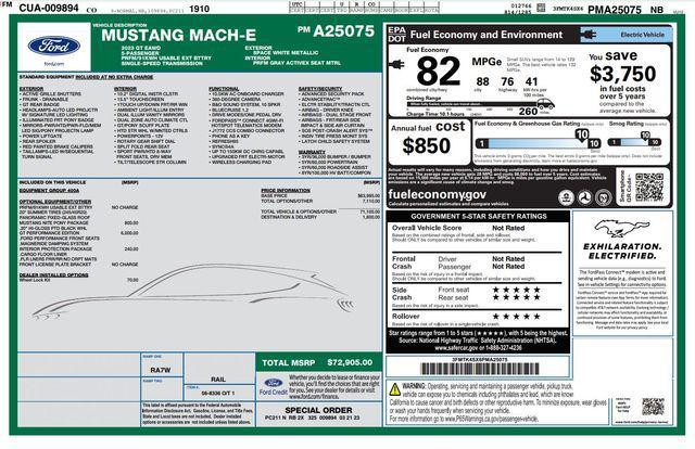 used 2023 Ford Mustang Mach-E car, priced at $31,931