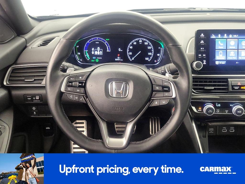 used 2022 Honda Accord Hybrid car, priced at $27,998