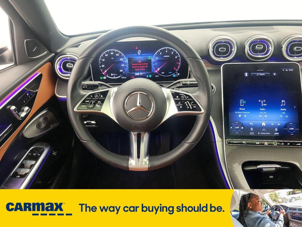 used 2023 Mercedes-Benz C-Class car, priced at $39,998