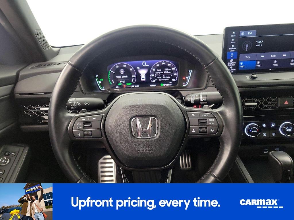 used 2023 Honda Accord Hybrid car, priced at $29,998