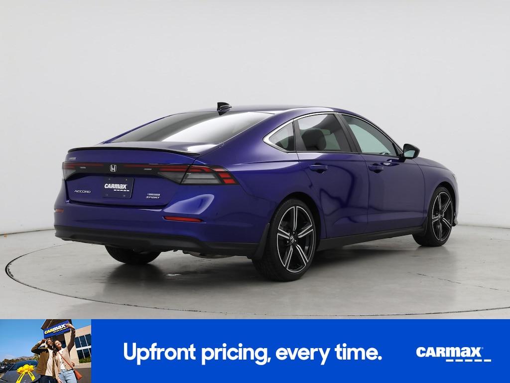 used 2023 Honda Accord Hybrid car, priced at $29,998