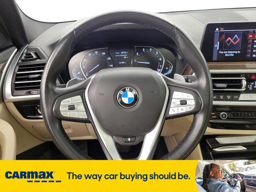used 2022 BMW X3 car, priced at $34,998