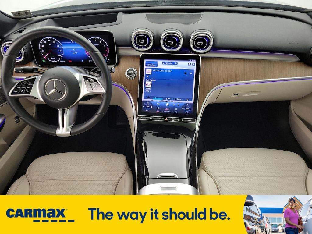 used 2022 Mercedes-Benz C-Class car, priced at $38,998
