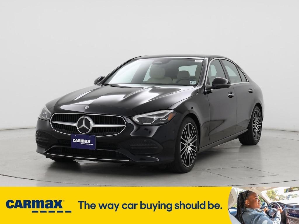 used 2022 Mercedes-Benz C-Class car, priced at $38,998