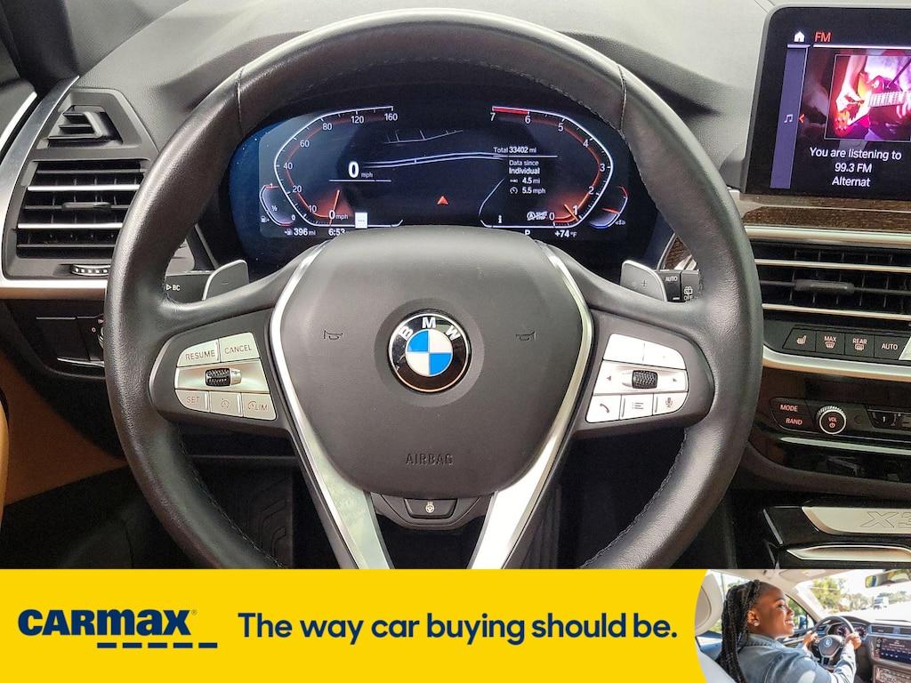 used 2022 BMW X3 car, priced at $34,998