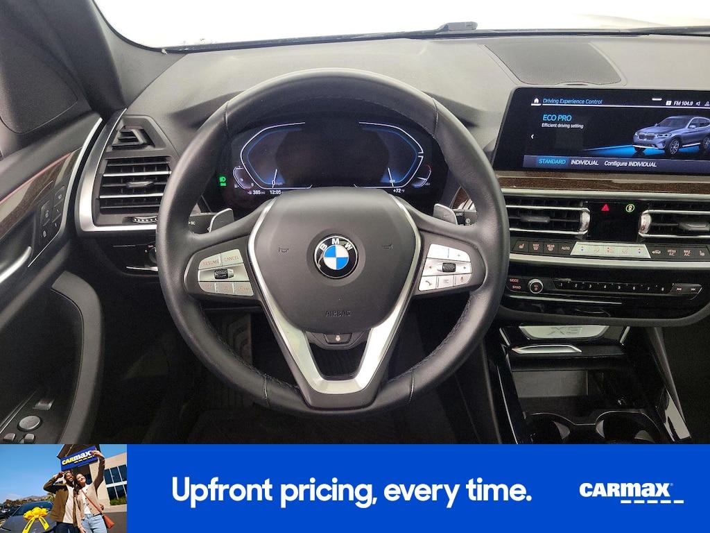 used 2022 BMW X3 car, priced at $36,998