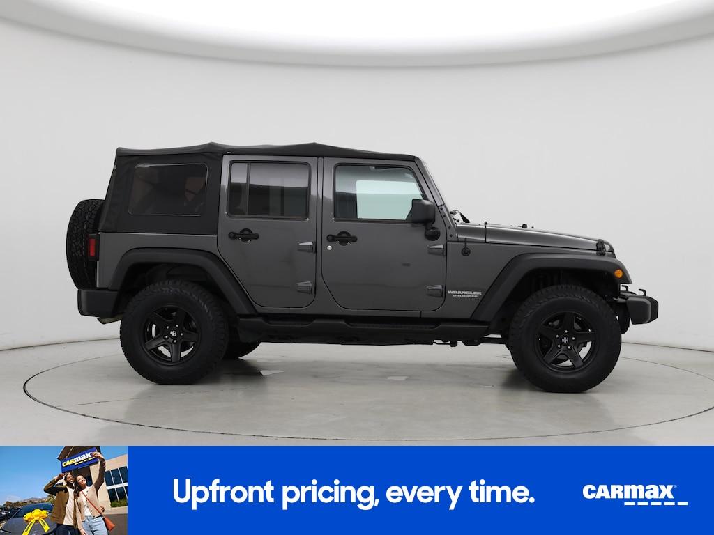 used 2017 Jeep Wrangler car, priced at $22,998