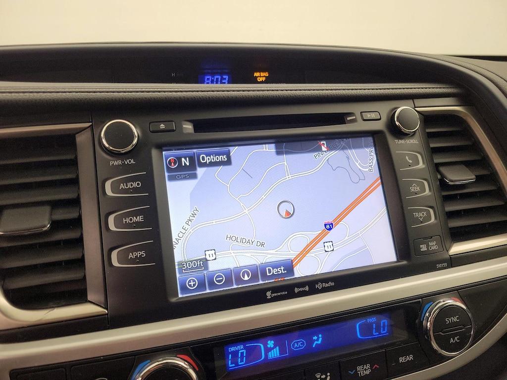 used 2016 Toyota Highlander car, priced at $19,998