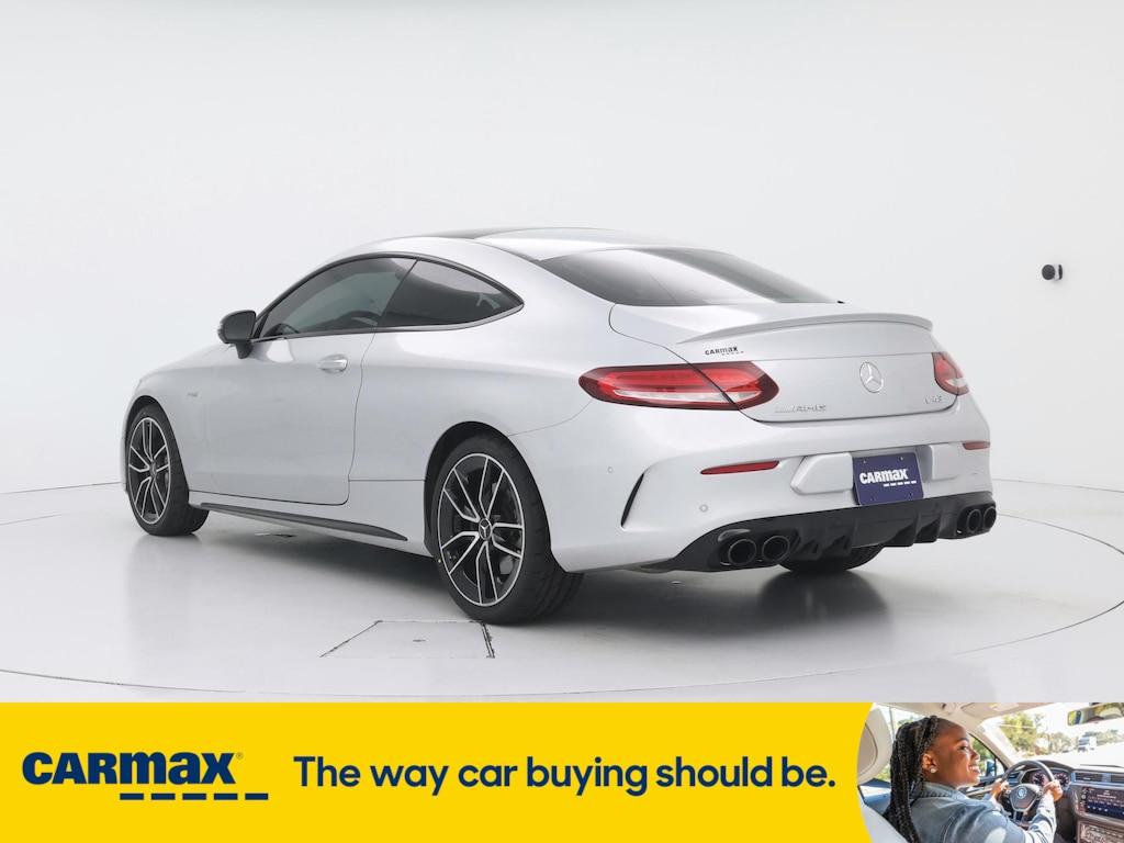 used 2021 Mercedes-Benz AMG C 43 car, priced at $44,998