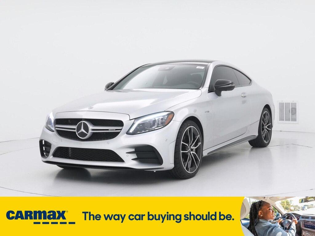 used 2021 Mercedes-Benz AMG C 43 car, priced at $44,998