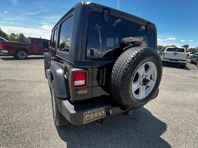 used 2021 Jeep Wrangler Unlimited car, priced at $32,786