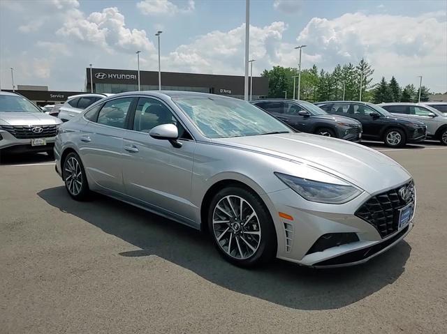 used 2021 Hyundai Sonata car, priced at $24,652