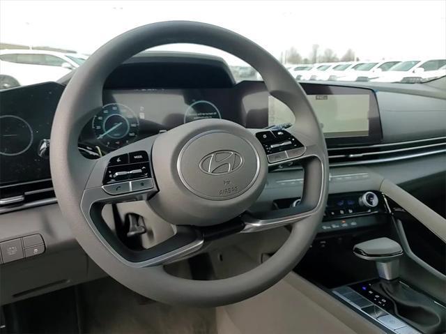 new 2024 Hyundai Elantra HEV car, priced at $26,961