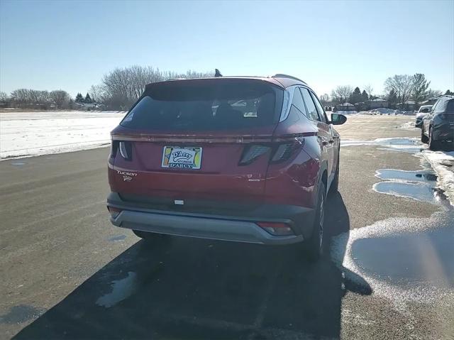 new 2025 Hyundai Tucson car, priced at $36,053