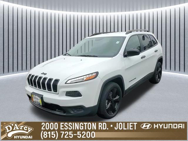 used 2017 Jeep Cherokee car, priced at $12,494