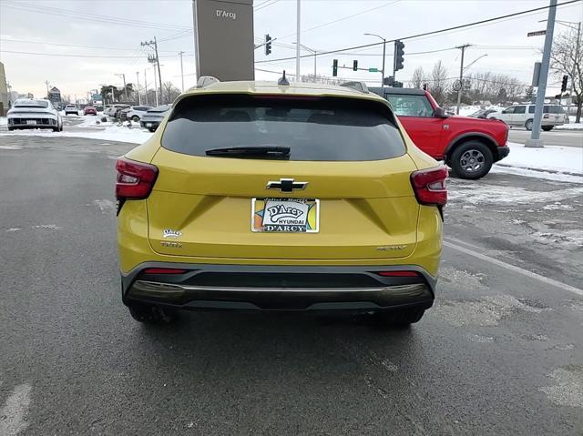 used 2024 Chevrolet Trax car, priced at $25,038