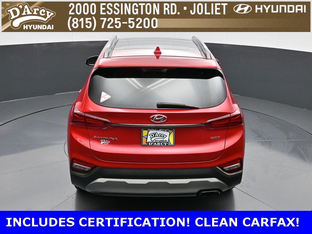 used 2020 Hyundai Santa Fe car, priced at $20,179