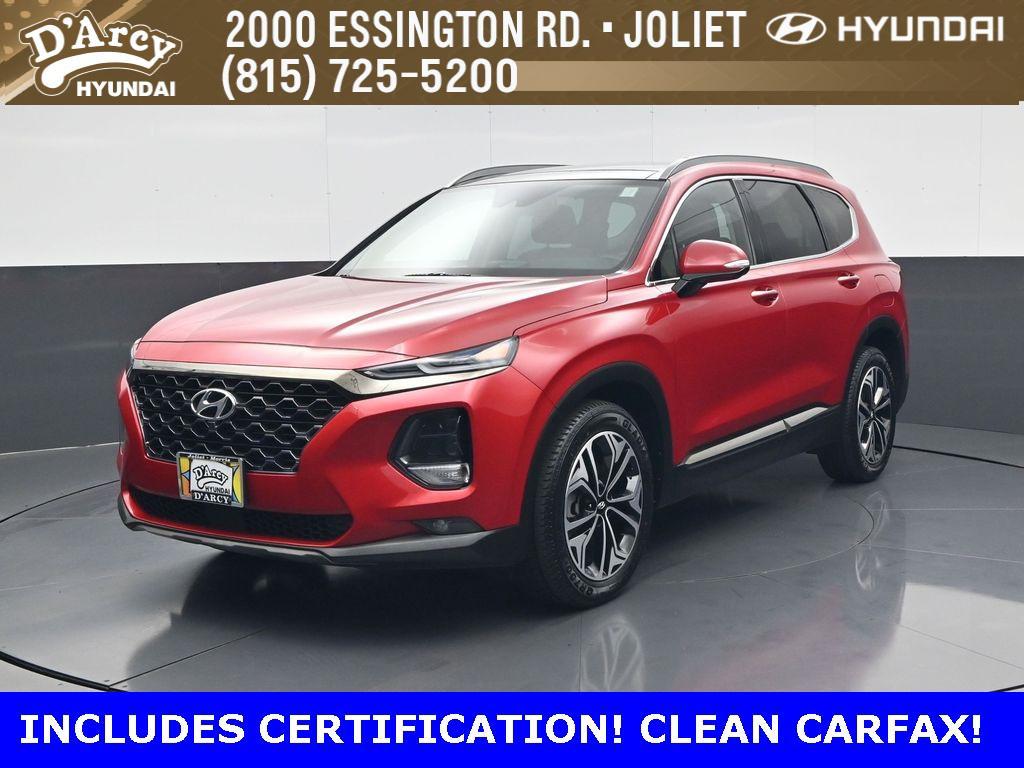 used 2020 Hyundai Santa Fe car, priced at $20,179