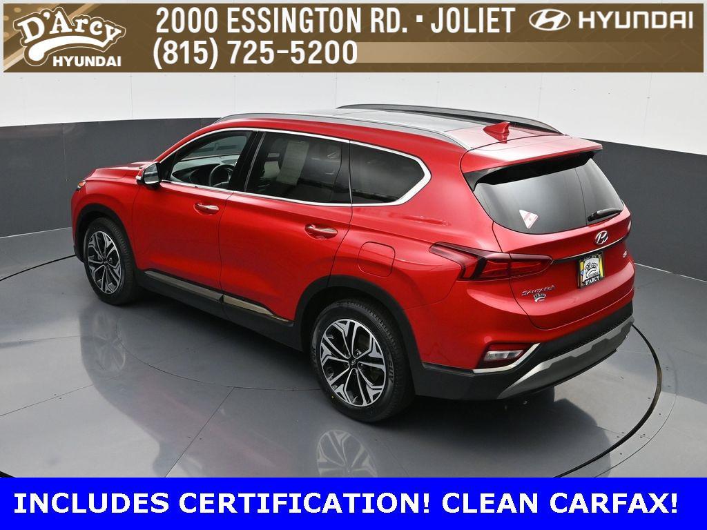 used 2020 Hyundai Santa Fe car, priced at $20,179