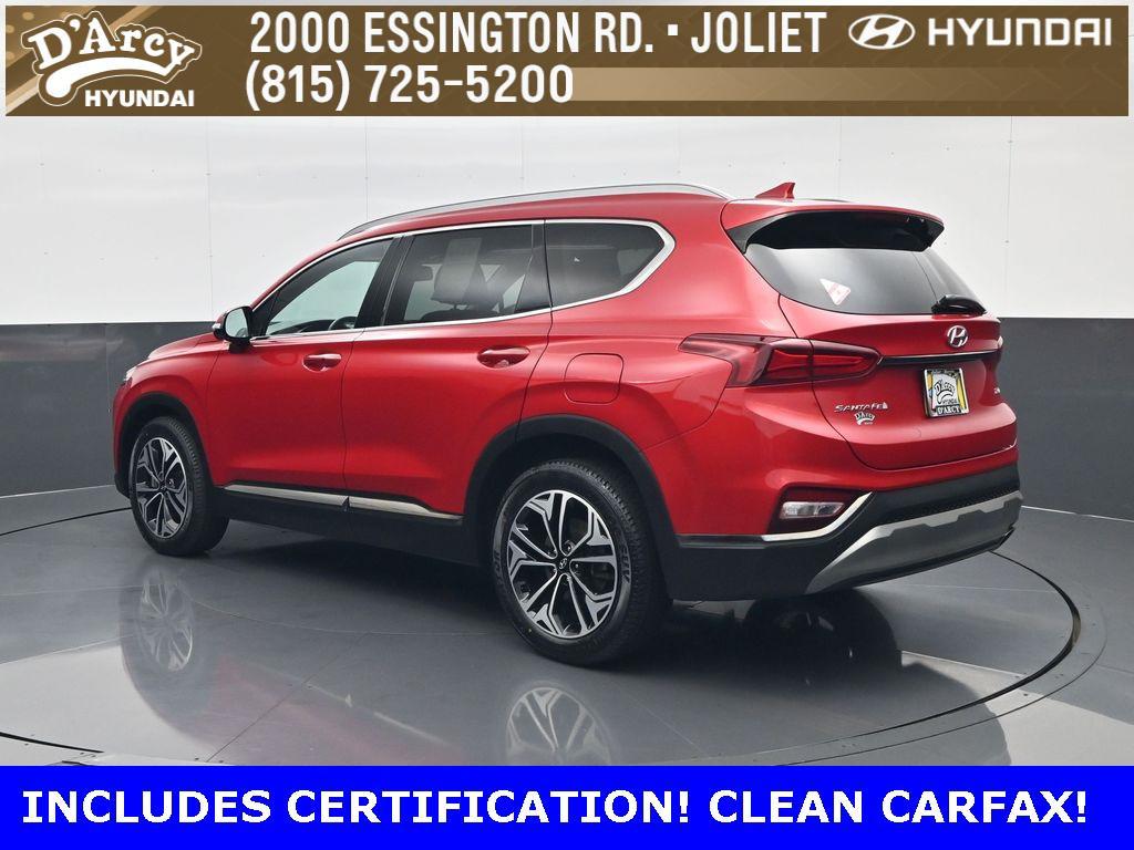 used 2020 Hyundai Santa Fe car, priced at $20,179