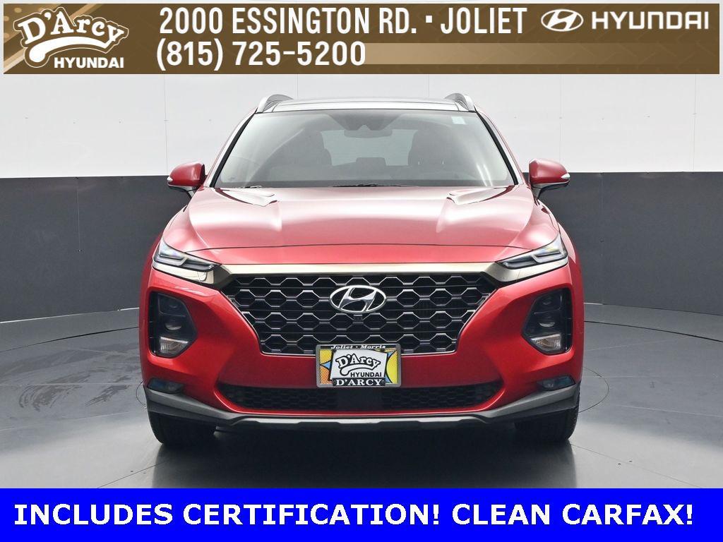used 2020 Hyundai Santa Fe car, priced at $20,179