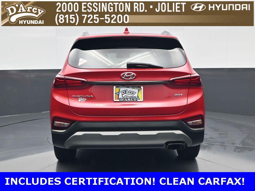 used 2020 Hyundai Santa Fe car, priced at $20,179