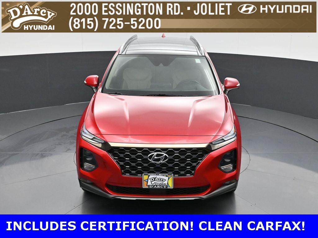 used 2020 Hyundai Santa Fe car, priced at $20,179