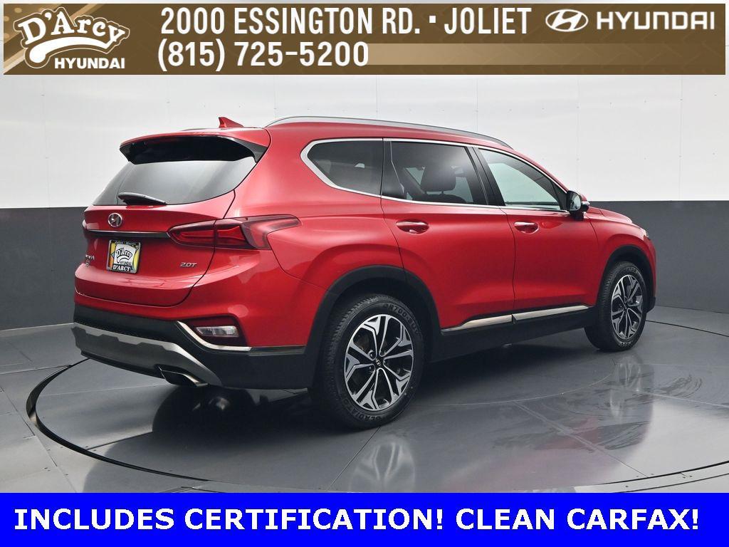 used 2020 Hyundai Santa Fe car, priced at $20,179