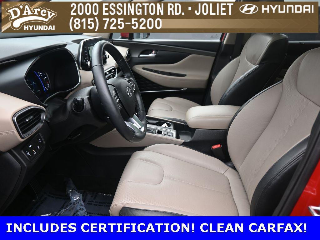 used 2020 Hyundai Santa Fe car, priced at $20,179