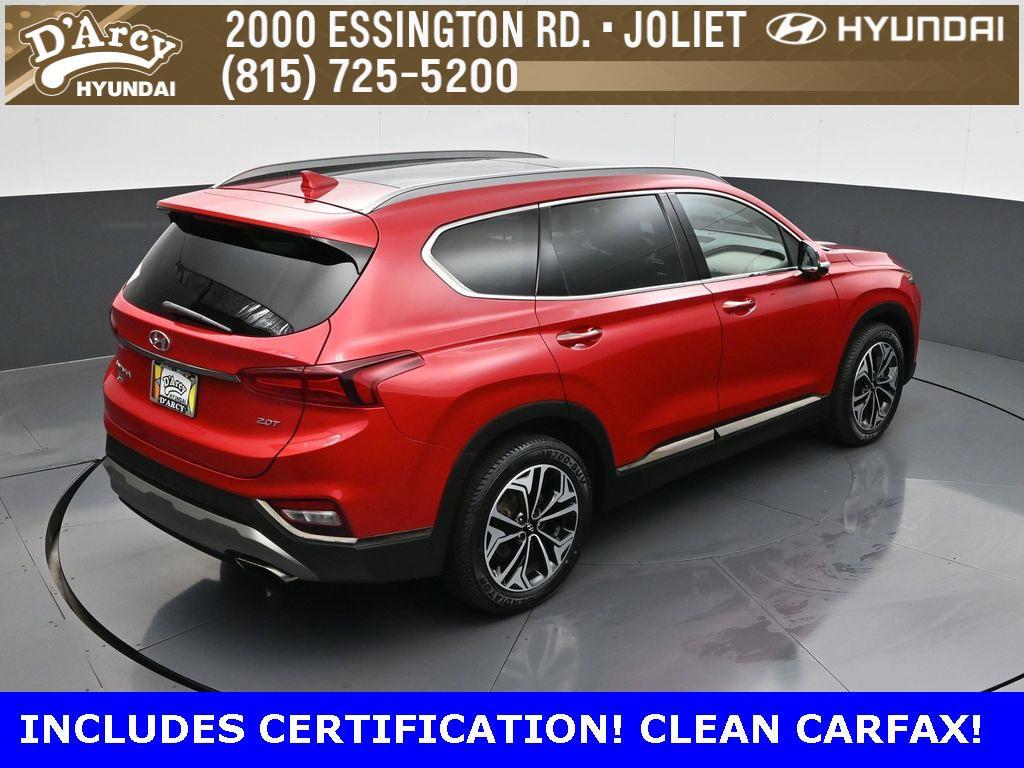 used 2020 Hyundai Santa Fe car, priced at $20,179
