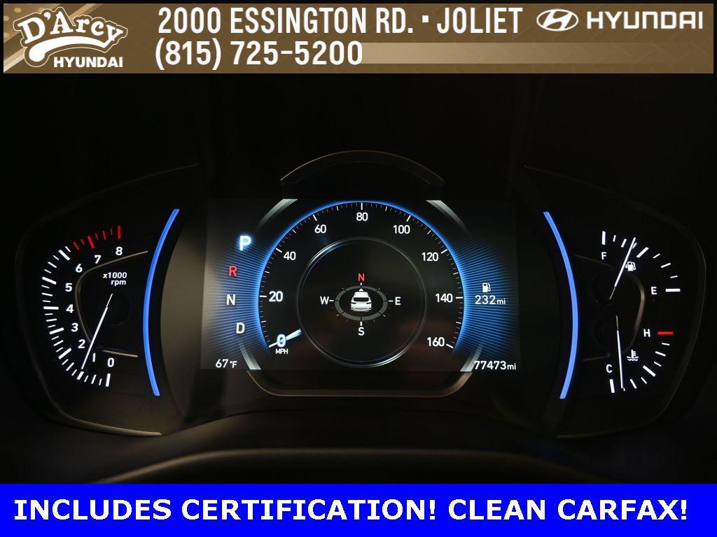 used 2020 Hyundai Santa Fe car, priced at $20,179