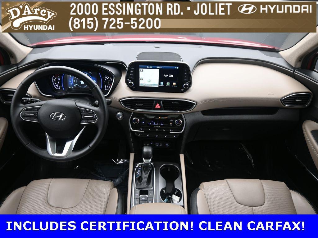used 2020 Hyundai Santa Fe car, priced at $20,179