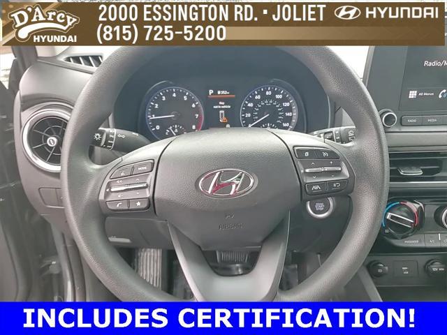 used 2023 Hyundai Kona car, priced at $19,594