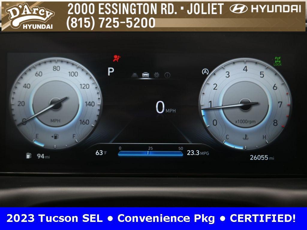 used 2023 Hyundai Tucson car, priced at $23,816