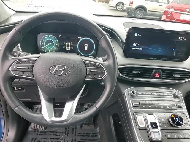 used 2021 Hyundai Santa Fe car, priced at $24,996