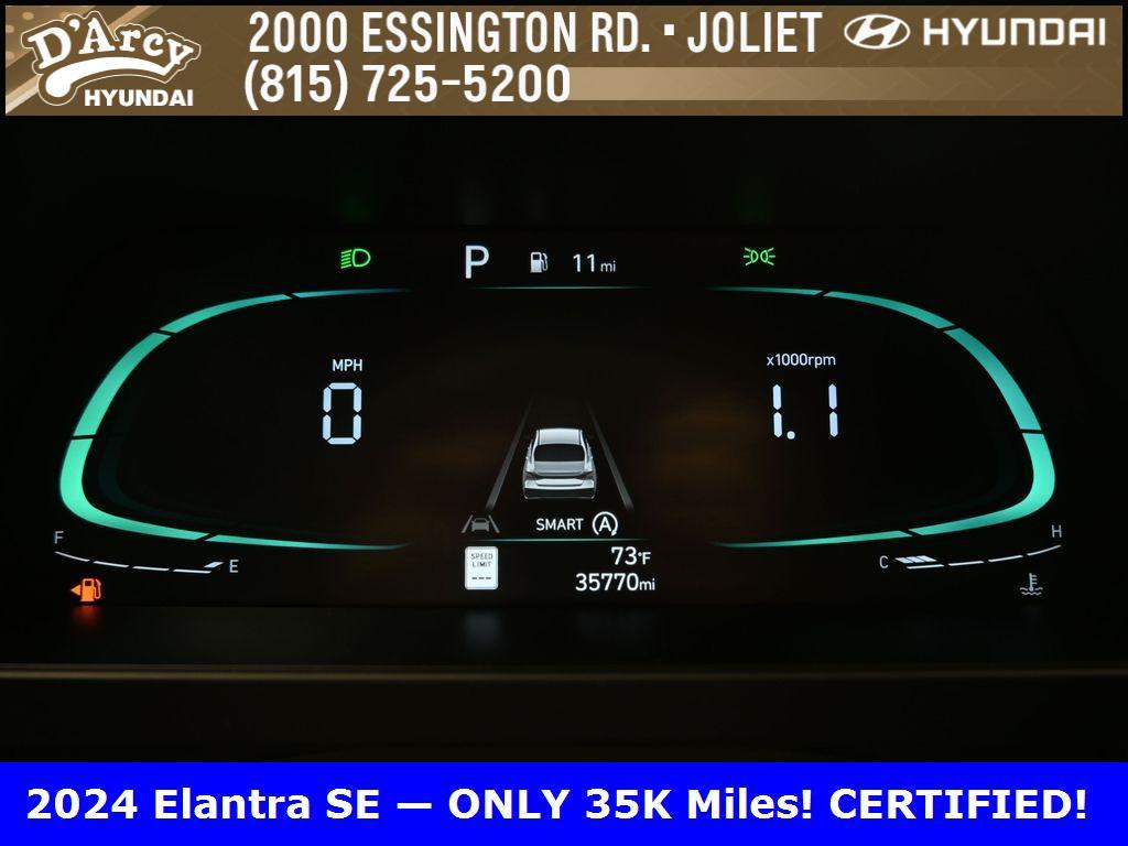 used 2024 Hyundai Elantra car, priced at $19,753