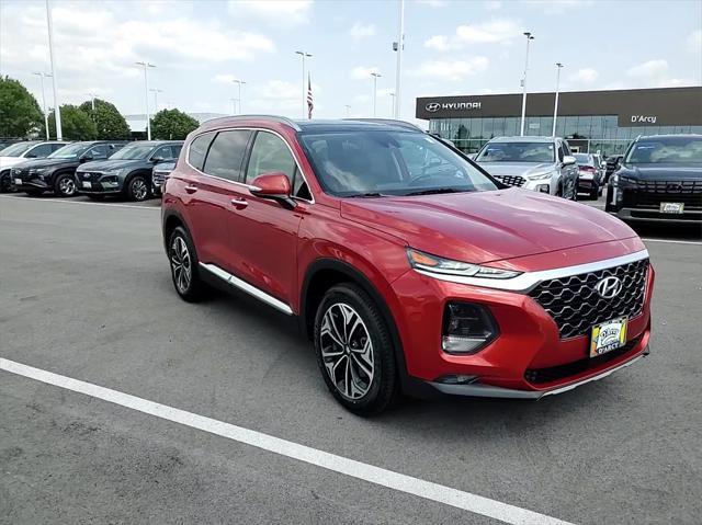 used 2020 Hyundai Santa Fe car, priced at $20,527