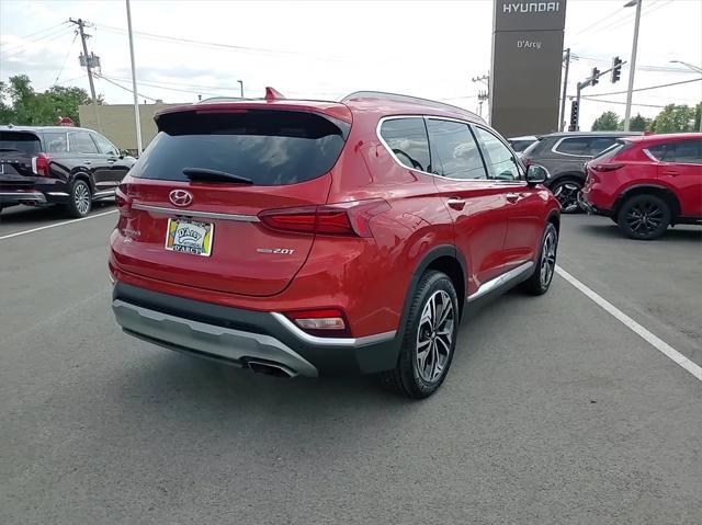 used 2020 Hyundai Santa Fe car, priced at $20,527