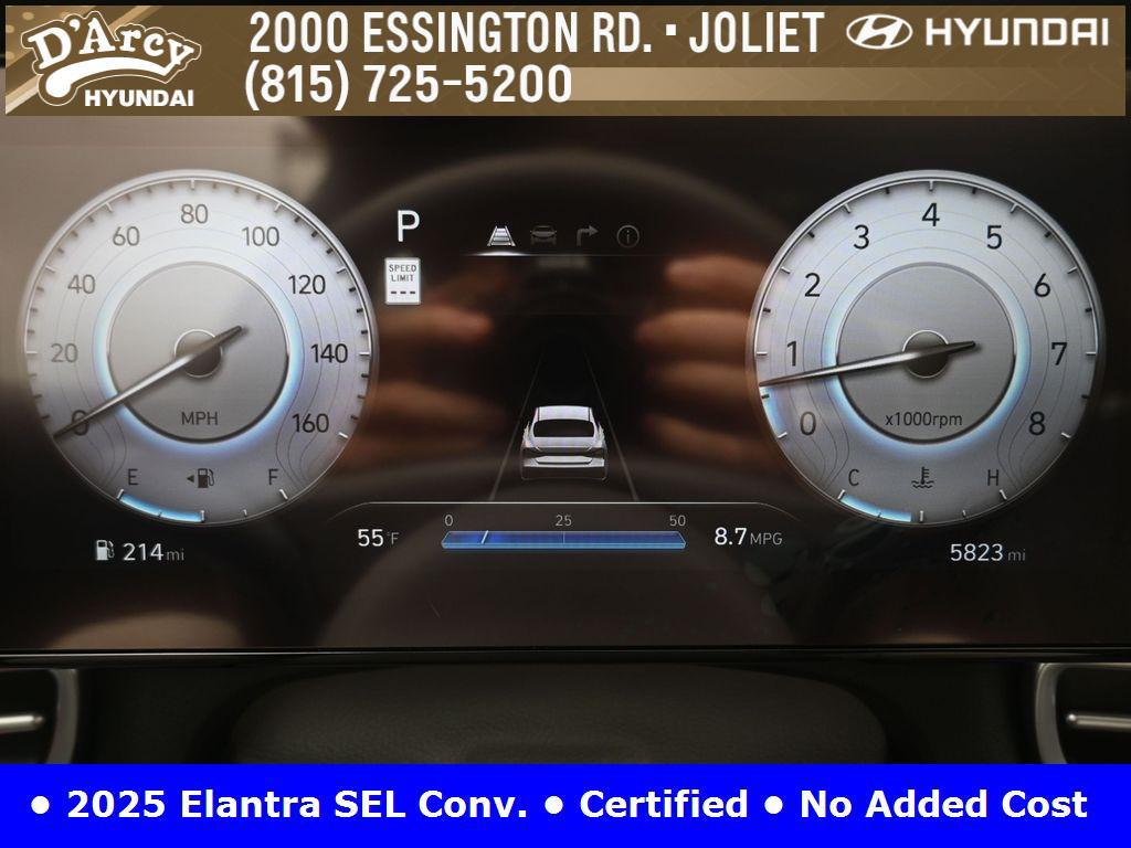 used 2025 Hyundai Elantra car, priced at $22,026