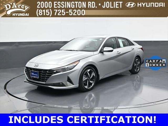 used 2021 Hyundai Elantra car, priced at $16,488