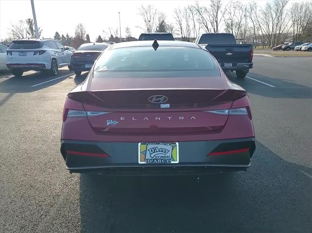 new 2025 Hyundai Elantra car, priced at $25,343