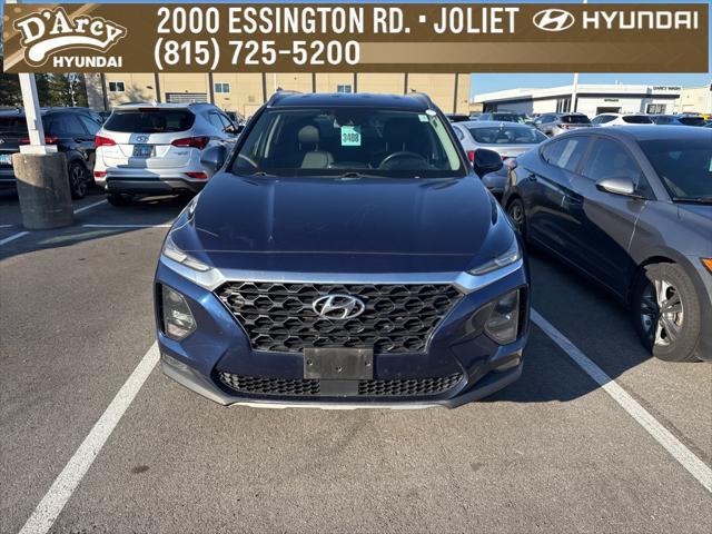 used 2020 Hyundai Santa Fe car, priced at $18,350