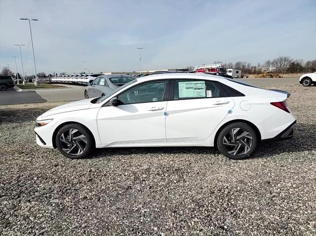 new 2025 Hyundai Elantra car, priced at $24,576